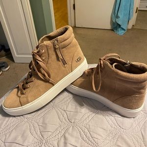 Uggs leather high tops